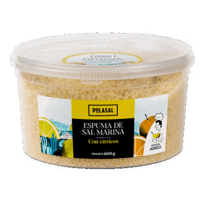 Mousse de sel marin nature au citron et orange 600 g